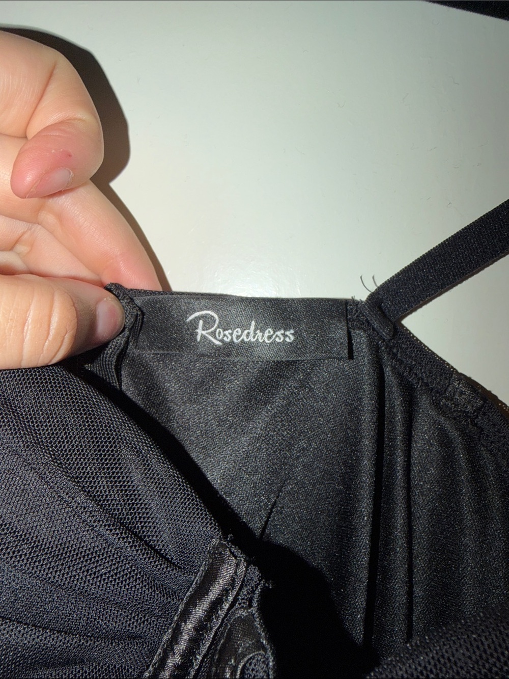 Chic Black Ruched Bustier Mini Dress - Picture 2 of 3